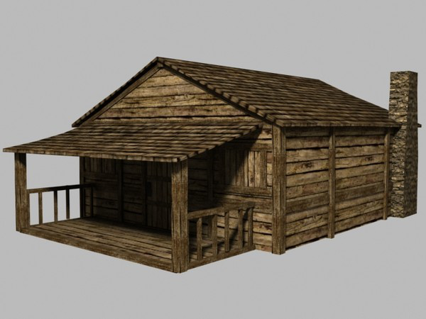 dřevěný domek 3D.png